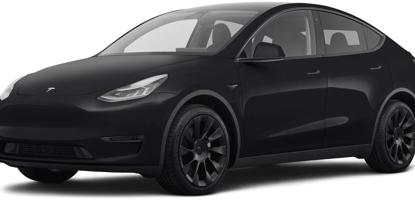 TESLA MODEL Y 2021 5YJYGDEE1MF285051 image